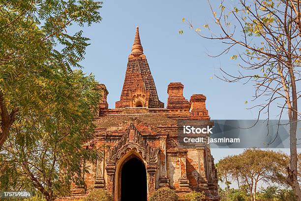 Gubyaukgyi Tempio Di Bagan - Fotografie stock e altre immagini di Ambientazione esterna - Ambientazione esterna, Archeologia, Architettura