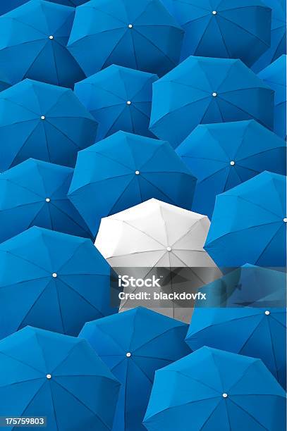 우산 리더 독특한 보스 개성 오리지널 특별 돋보이는에 대한 스톡 사진 및 기타 이미지 - 돋보이는, 개성-개념, 우산