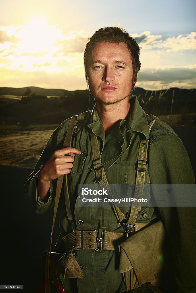 WW2 Soldier - Foto de stock de Segunda Guerra Mundial libre de derechos