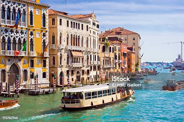 Grand Canal In Venice Stock Photo - Download Image Now - Adult, Architecture, Balcony