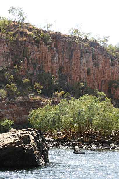 katherine gorge, australie - australia katherine northern territory ravine photos et images de collection