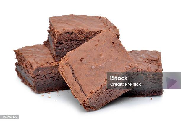 Baked Brownies Stock Photo - Download Image Now - Baked, Brownie, Cake