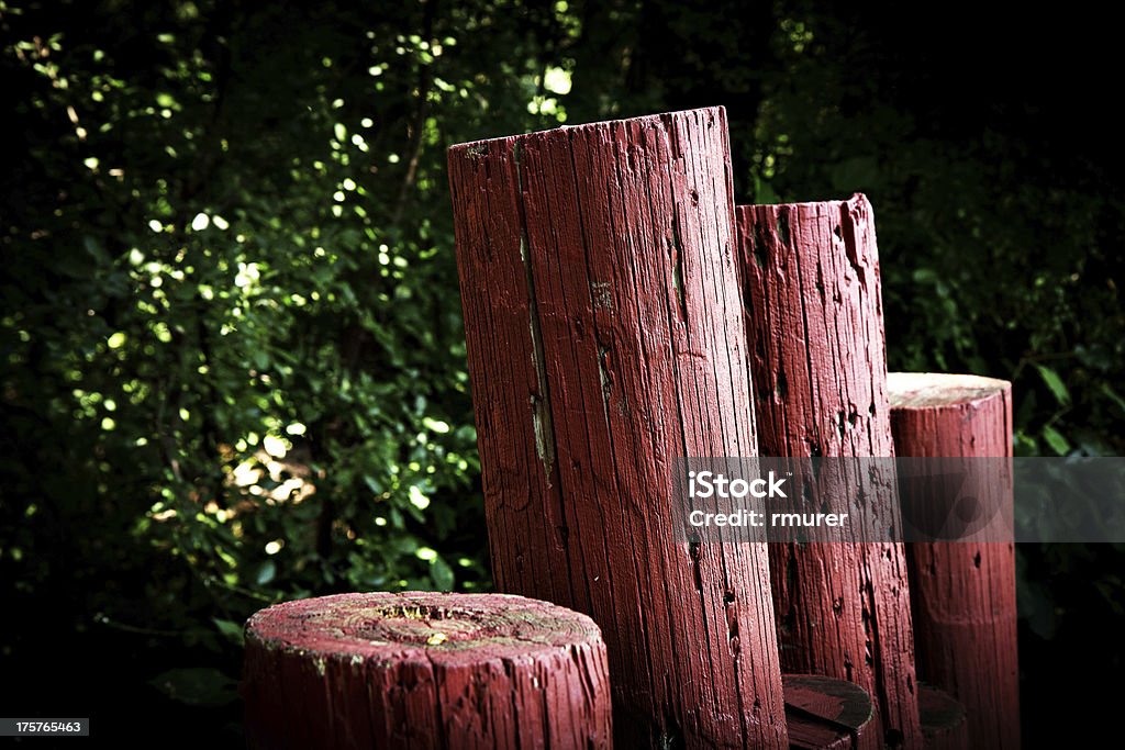 Bunten Post - Lizenzfrei Architektonische Säule Stock-Foto