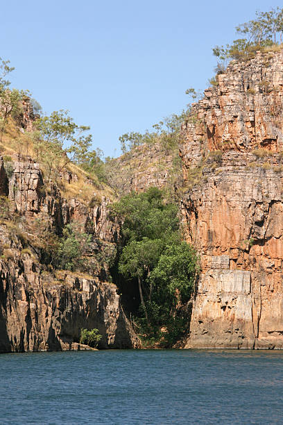 キャサリーン渓谷、オーストラリア - katherine australia northern territory ravine ストックフォトと画像