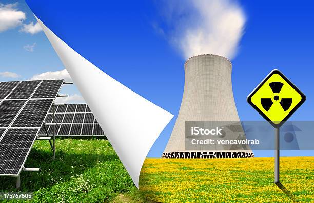 Conceito De Energia - Fotografias de stock e mais imagens de Ao Ar Livre - Ao Ar Livre, Camada de ozono, Central de Energia Nuclear