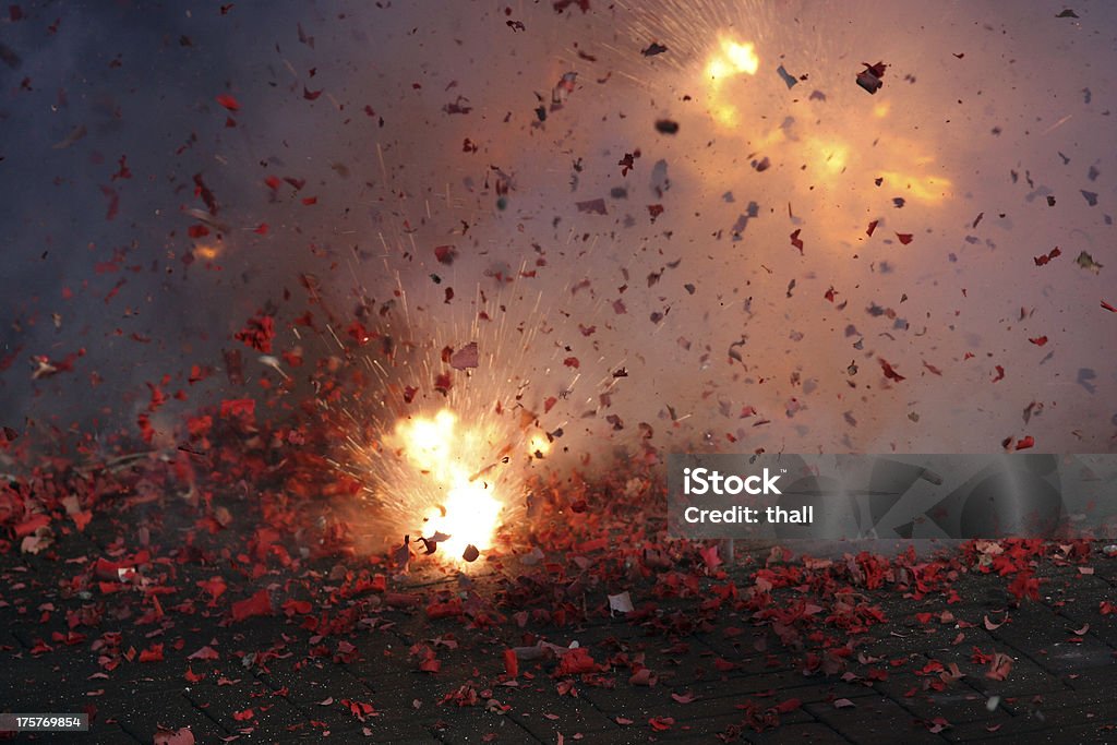 Feuerwerk am Arbeitsplatz - Lizenzfrei Chinesische Kultur Stock-Foto