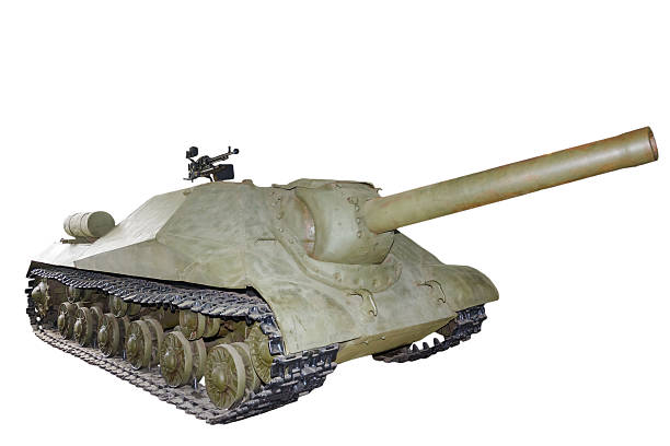 istock Russian self-propelled gun ISU152 isolated 175770906