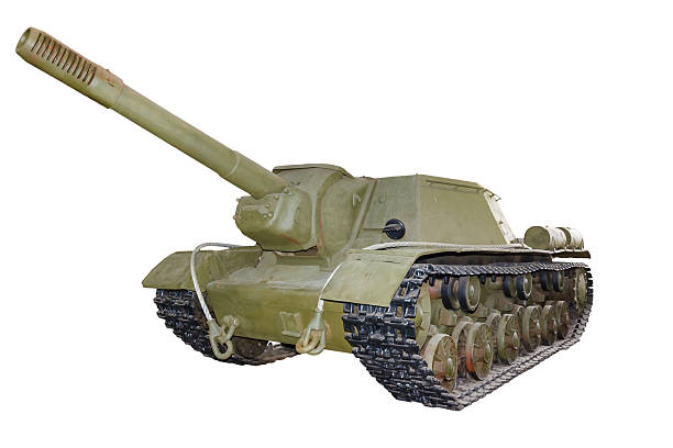 istock Russian self-propelled gun SU152 isolated 175773265
