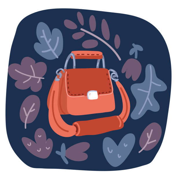 istock Cartoon vector illustration of shopping bag 1757739224
