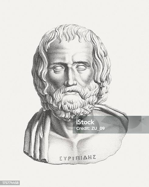 Euripides Stock Vektor Art und mehr Bilder von Altertümlich - Altertümlich, Altes Griechenland, Antike Kultur