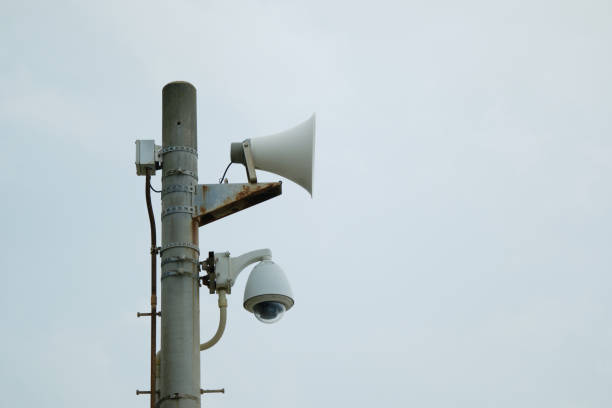 istock Disaster prevention radio and surveillance cameras 1757763802