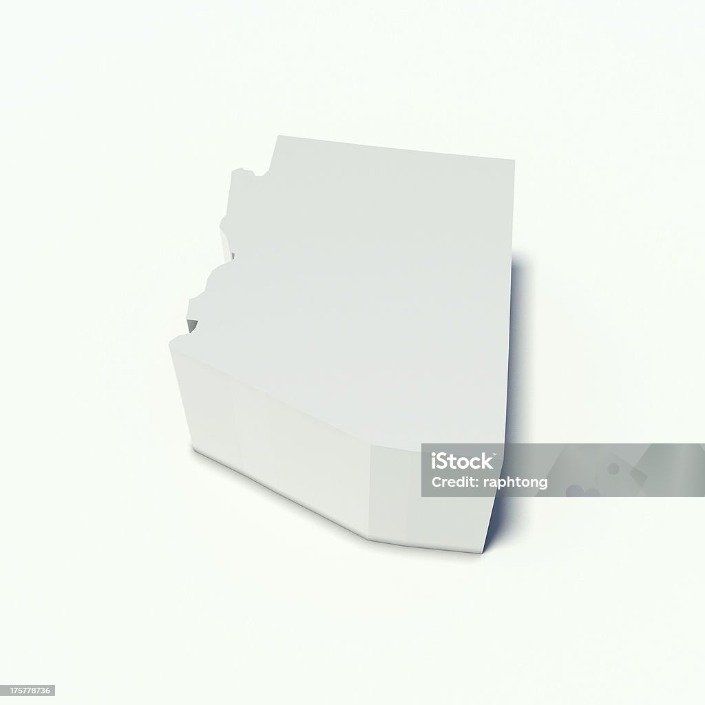 Mapa de arizona - Royalty-free Arizona Foto de stock