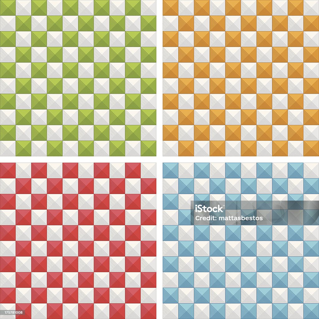 Seamless Check Patterns Stock Illustration - Download Image Now ...