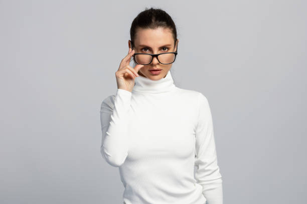 istock Young beauty and glasses 1757827648