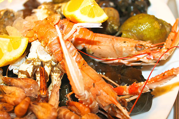 istock Dish with seafood in a french restaurant 175783327