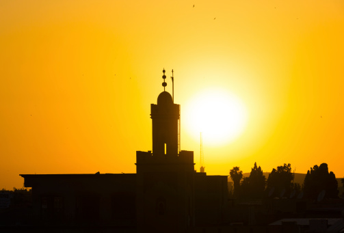 Sunset in Marrakesh