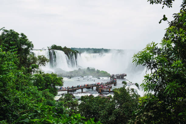 istock Impressive waterfalls in Argentina and Brazil 1757835585