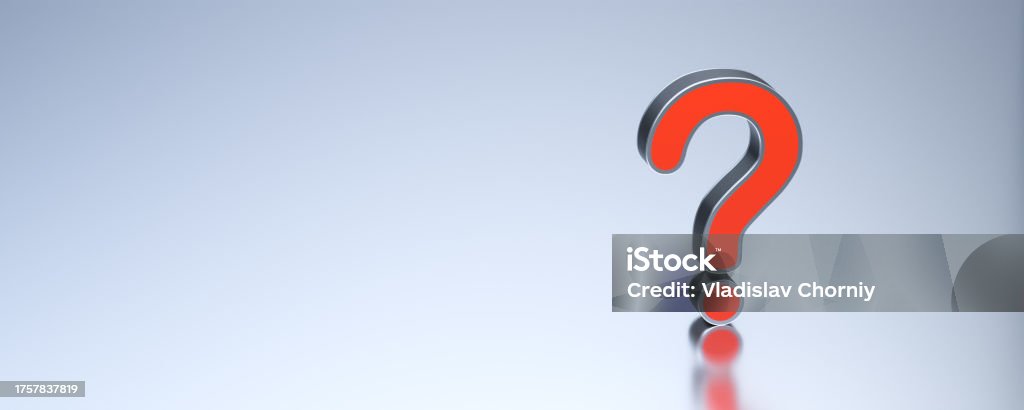 Questions Copy Left Red Question Mark On White Background With Empty Copy Space On Left ...