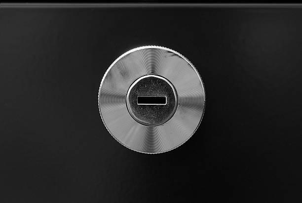 istock key hole of office steel cabinet 175783835