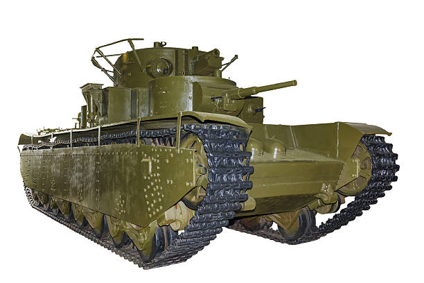 istock Russian heavy tank T-35 isolated 175784235
