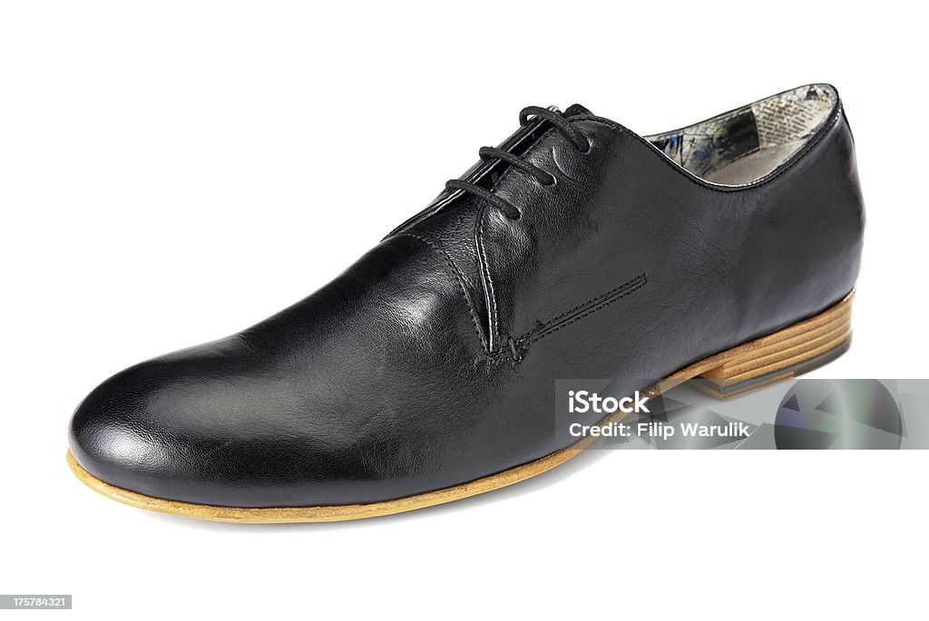 Sapato preto - Foto de stock de Acessório royalty-free