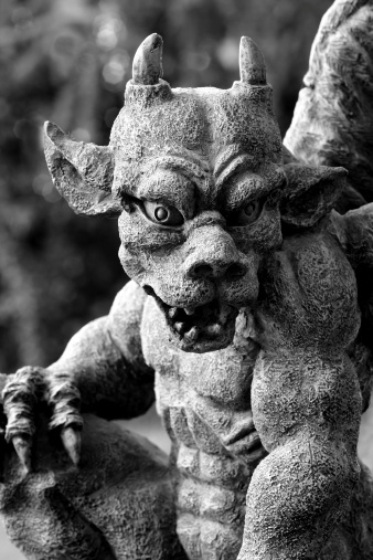 Black & white Gargoyle