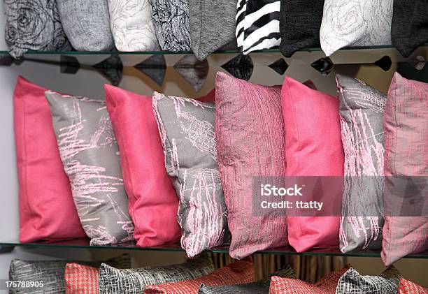 Pillows Stock Photo - Download Image Now - Bunch, Close-up, Cushion