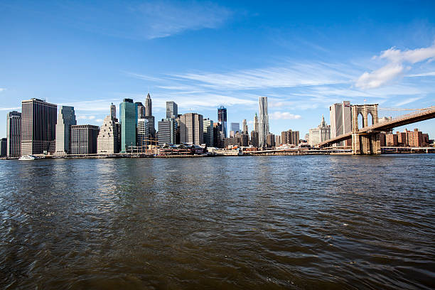 istock New York - Brooklyn Bridge and Lower Manhattan 175789083