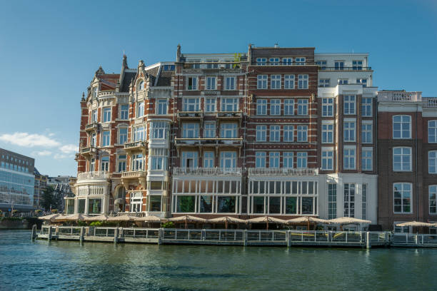 istock Traditional Dutch Baroque and Gothic old architecture in Amsterdam from 17th century. 1757926080