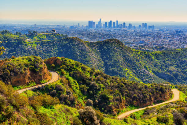 istock Exploring the Hollywood Hills: Griffith Observatory and LA Skyline 1757930237