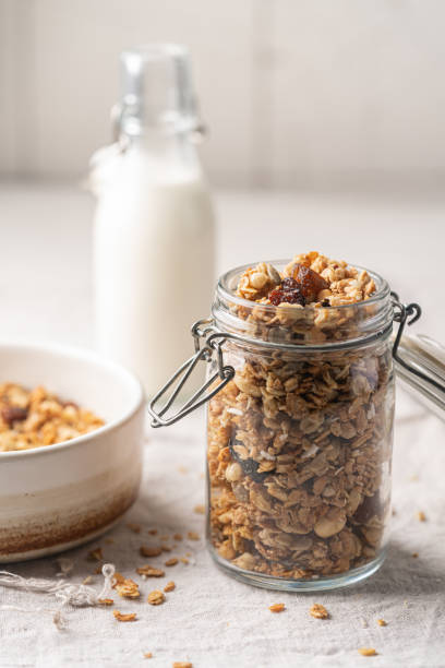 istock Delicious homemade granola 1757930789