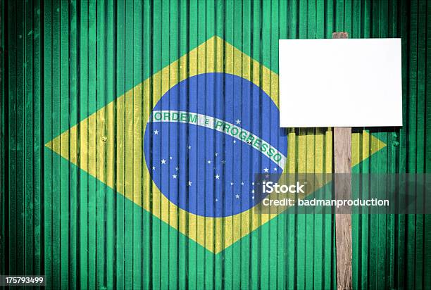 브라질리안 플래깅 0명에 대한 스톡 사진 및 기타 이미지 - 0명, 국가-지리적 지역, 기