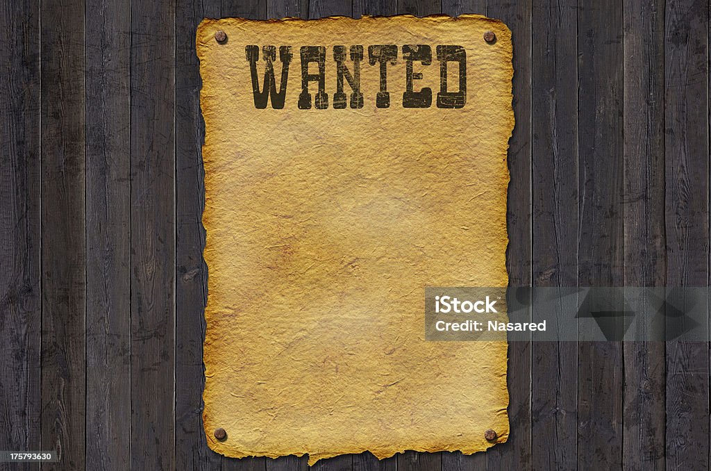 VOLUTO - Foto stock royalty-free di Wanted Poster - Segnale inglese