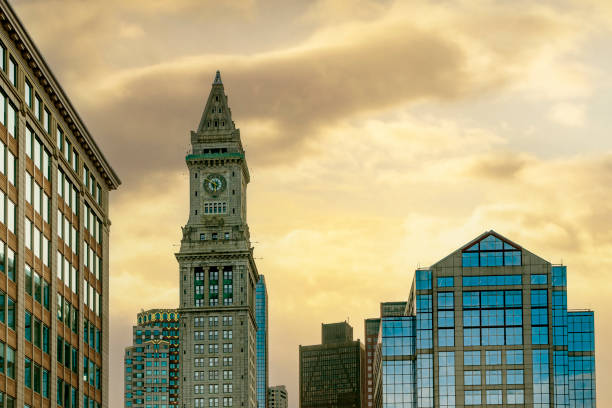 istock Downtown Boston looking at Custom House Tower 1757969227