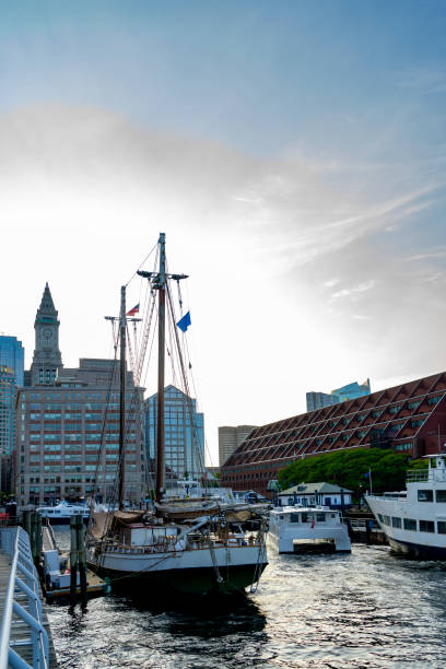 istock Downtown Boston looking over the marina 1757974356