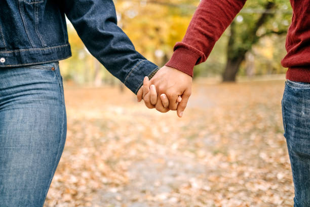 istock Millennial generation couple spending time outside in Autumn 1758029220