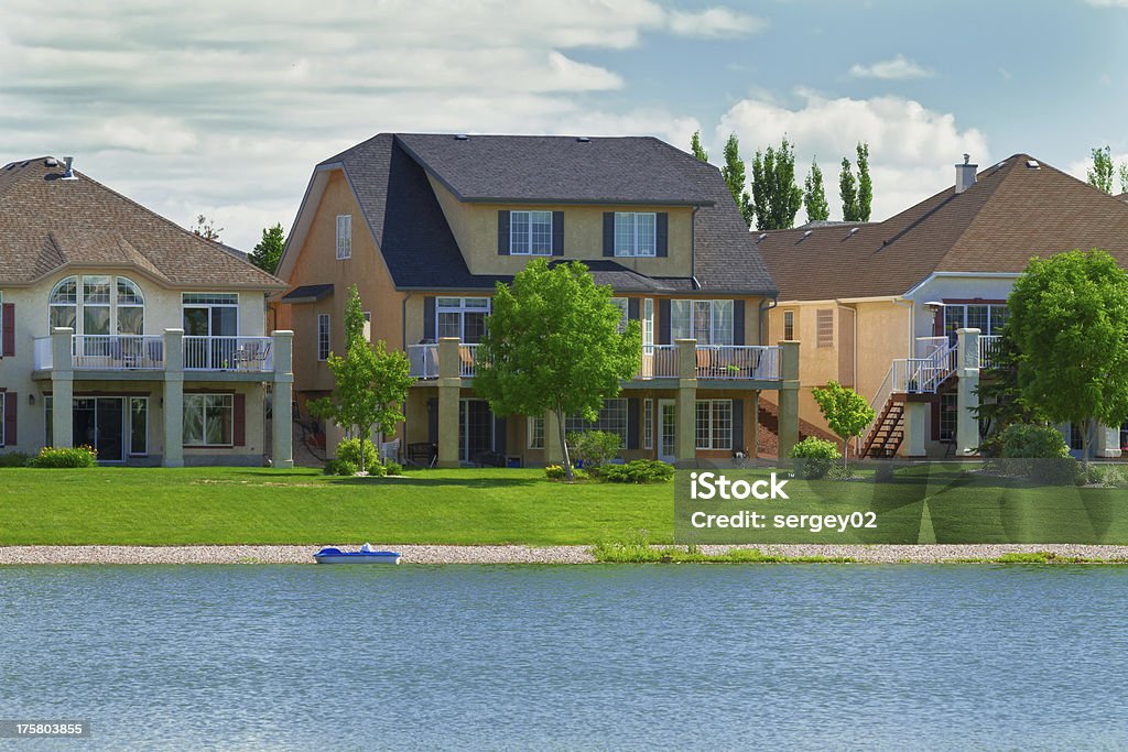 Maisons de luxe à Manitoba au Canada - Photo de Winnipeg libre de droits