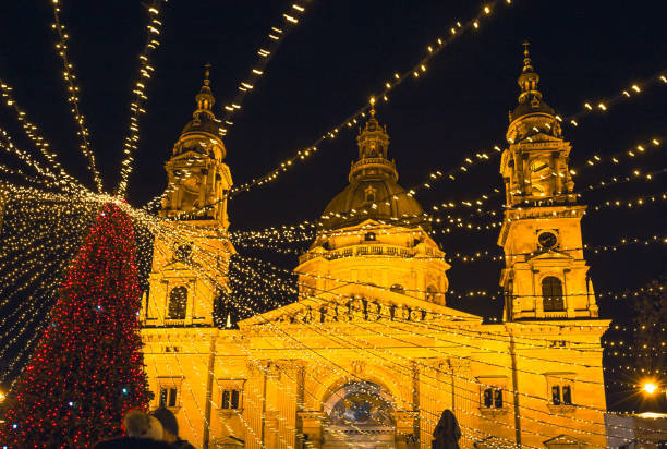istock Christmas market  -Budapest - Hungary 1758097039