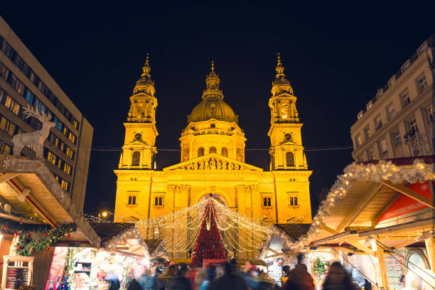 istock Christmas market  -Budapest - Hungary 1758097047