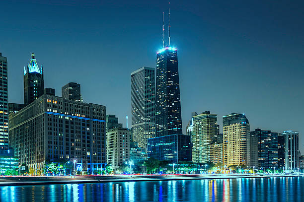 istock Downtown Chicago Magnificent Mile 175811489