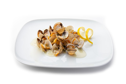 Fresh Galician seafood from Rias Baixas, elegantly plated for a delightful dining experience.