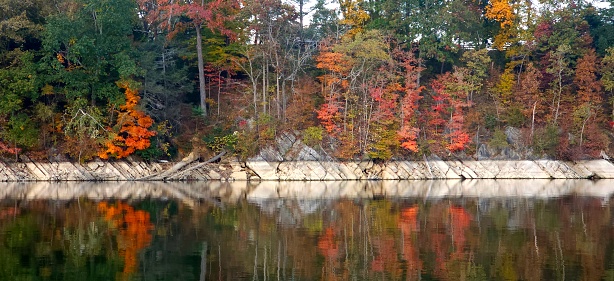 Fall on Boone Lake Tennesseee