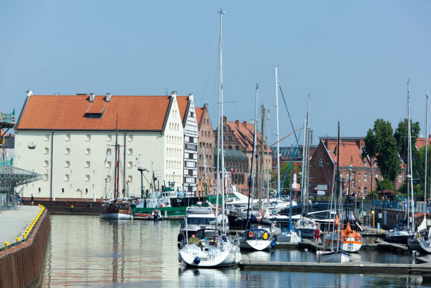 istock Gdansk Old Town Marina Sailboats 1758192563