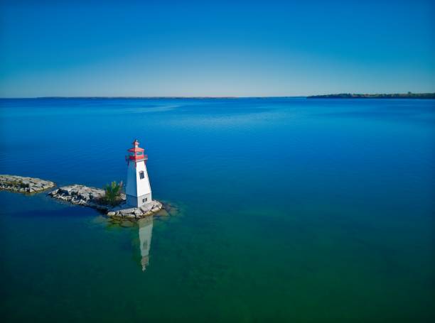 istock Coastal Lighthouse on a Calm Morning 1758239204