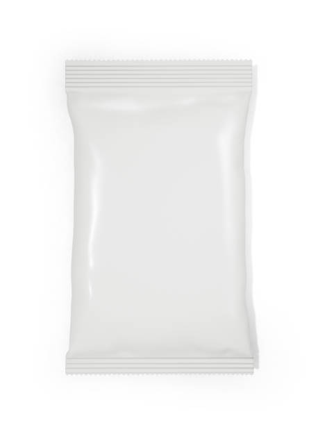 istock White mockup package isolated on a white background. 3d illustration 1758269712