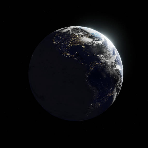 istock Planet Earth on a space background. 3d illustration 1758270008