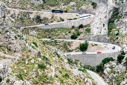 Sa Calobra Road in Mallorca is The Snake Road. Located on the island of Mallorca, in Spain.