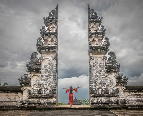 Pura Penataran Agung Lempuyang is a Balinese Hindu temple in Karangasem, Bali. This temple is considered as part of a complex of temples surrounding Mount Lempuyang, one of the highly regarded temples of Bali and one of the\