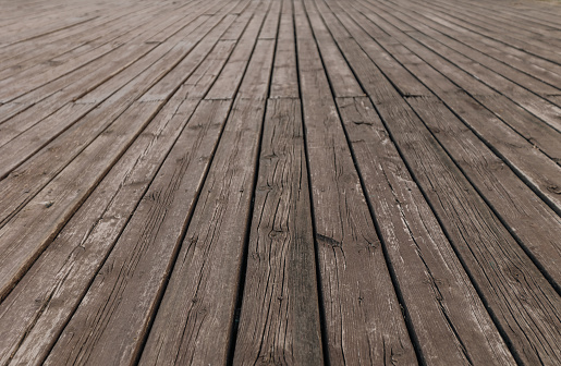 Outdoor Wooden Deck Background