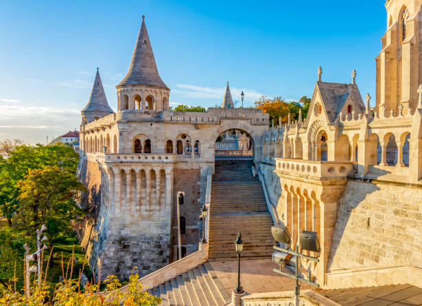 istock Fisherman Bastion at sunrise in Budapest, Hungary 1758404715